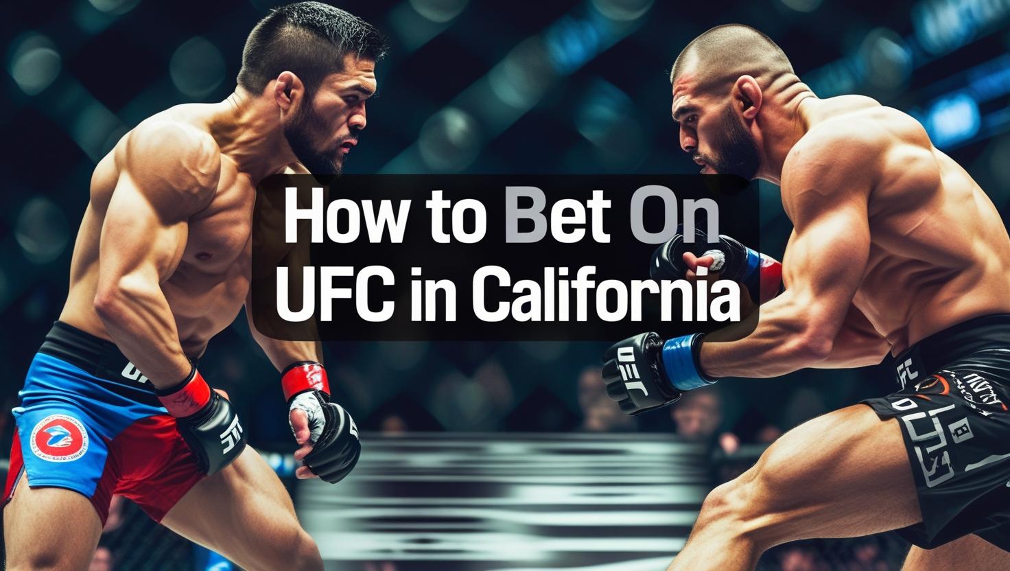 How to Bet on UFC in California