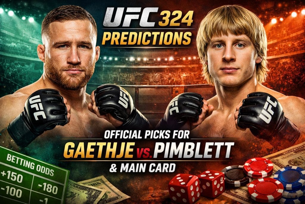 UFC 324 Predictions: Official Picks for Gaethje vs. Pimblett & Main Card